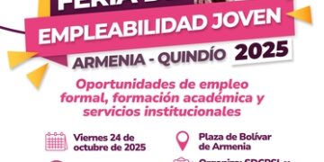 ¡850 oportunidades laborales! Gobierno del Quindío invita a los jóvenes a participar en la Feria de Empleabilidad 2025