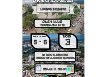 pico y placa armenia