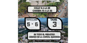 pico y placa armenia