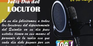 «¡Hoy celebramos la voz que nos acompaña, nos informa y nos hace vibrar! 📻✨